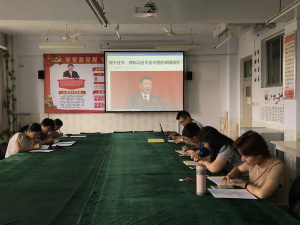 感知习近平金句里的家国情怀摘抄——信息工程系党员活动日