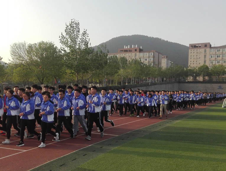 学生工作处赴山东商职院考察大学生早操管理工作