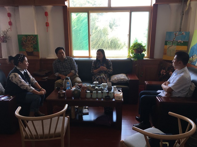 信息工程系赴山东远景地理信息技术有限公司进行走访调研