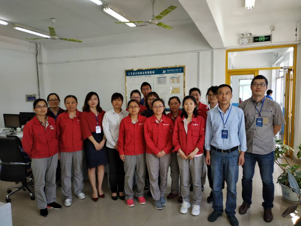 纺织服装工程系走访调研鲁泰纺织股份有限公司