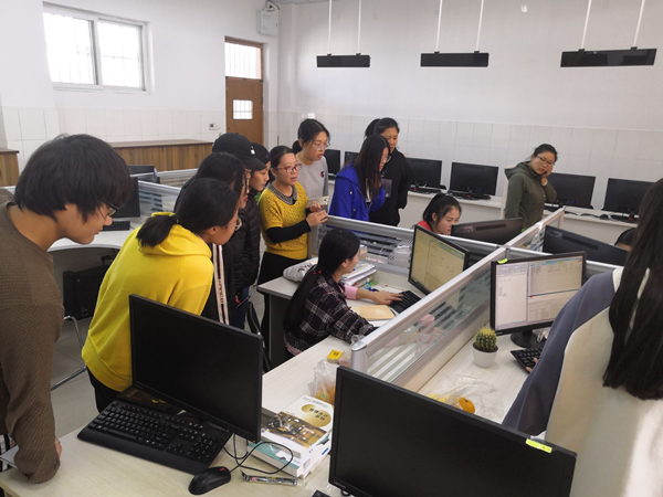 工商管理系人文社团组织技能竞赛观摩活动