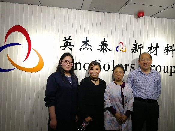 轻化工程系染化教研室进行企业调研