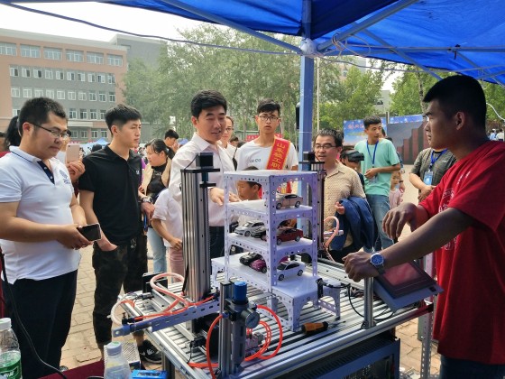 小荷才露尖尖角——机电工程系职教活动周现场展示纪实