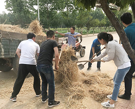 美丽清泉,我们在行动!---机关一和艺术设计系党支部与清泉村开展结对帮扶