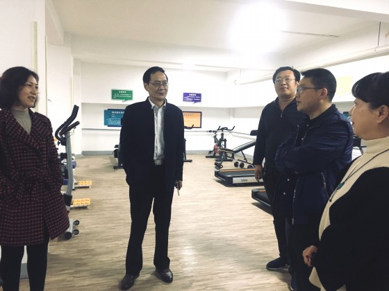 机电工程系党支部领导走访校外实践基地