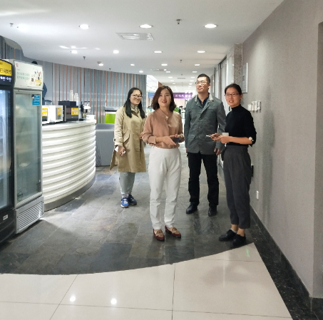 纺织服装工程系走访调研韩都衣舍电商集团