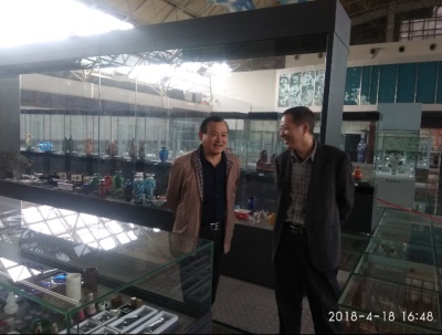 我院丝绸博物馆(筹)小组到中国陶瓷博物馆调研走访