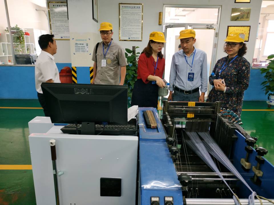 纺织服装工程系走访调研鲁泰纺织股份有限公司