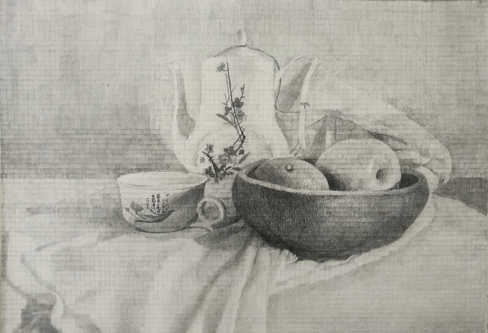 艺术设计系举办素描作品展