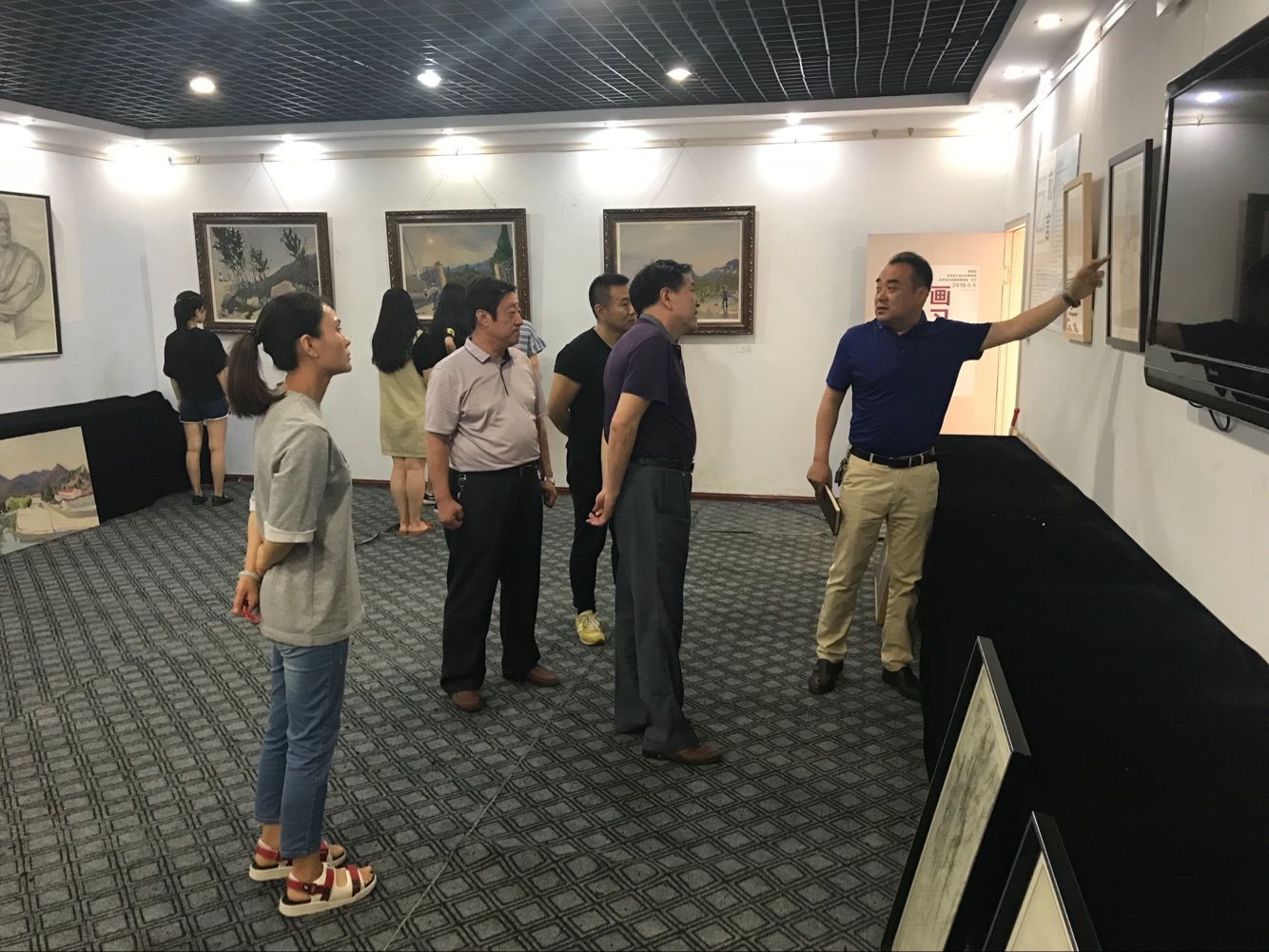 艺术设计系举办“画习作品展”