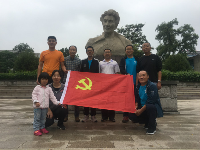 参观焦裕禄纪念馆--后勤处主题党日