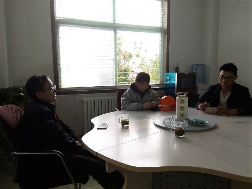 轻化工程系教师走访调研