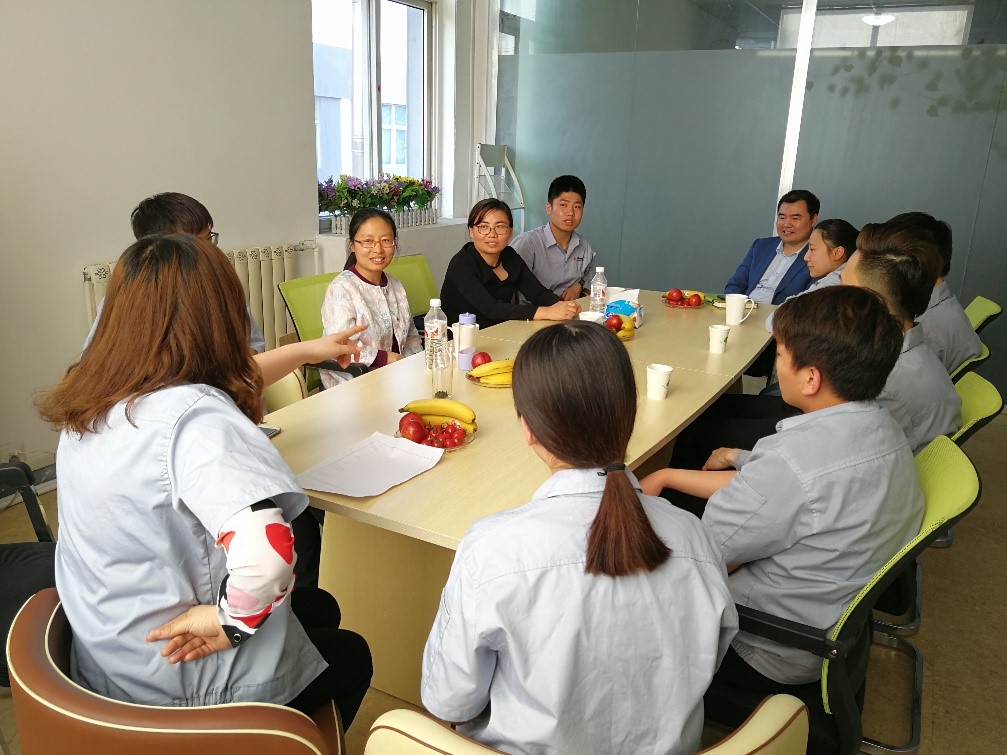 轻化工程系染化教研室进行企业调研