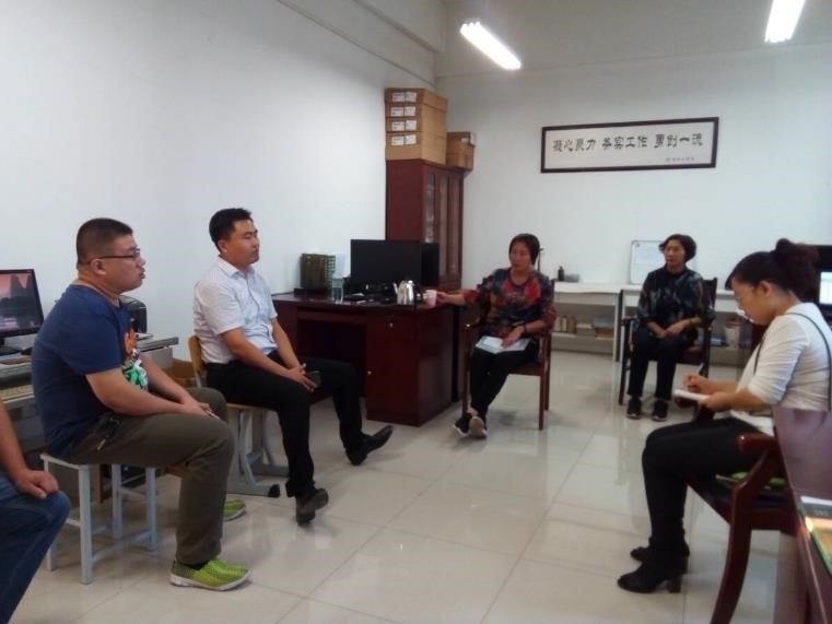 山东玉兔食品股份有限公司企业领导来轻化工程系走访