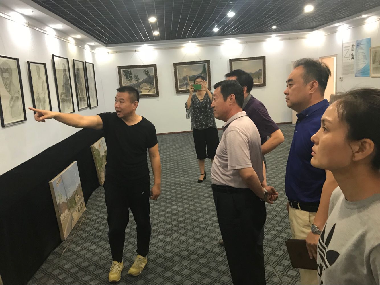 艺术设计系举办“画习作品展”